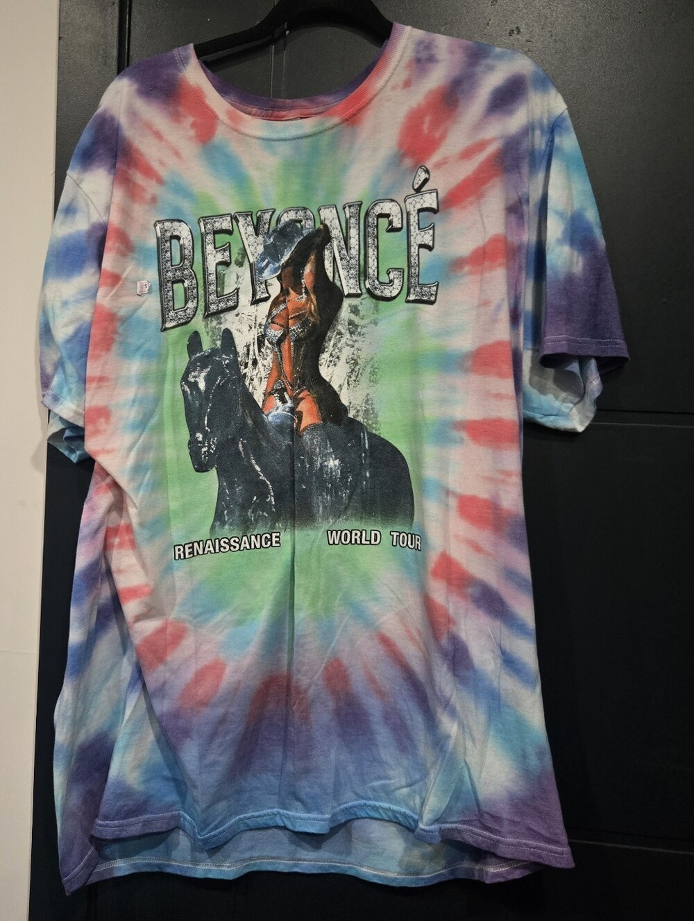 Tie-Dye Beyonce Renaissance Tour Graphic T-Shirt 2x